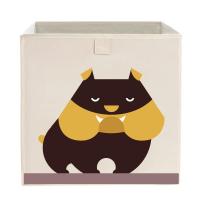 宝宝玩具箱布艺整理箱可折叠储物盒牛津纺收纳桶 儿童玩具收纳箱 小狗 升级水洗款33*33*33