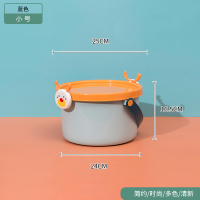 玩具收纳桶带盖卡通宝宝儿童积木手提沙滩戏水塑料桶零食盒整理箱 多功能收纳桶★蓝家用户外皆可 收藏加购物车享优先发货