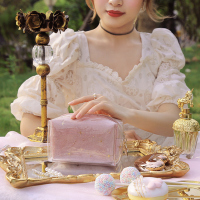 化妆包大容量网红化妆品收纳包女袋小号随身便携箱ins风超火可爱