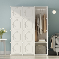 收纳柜子储物柜加厚整理衣橱塑料自由组合宝宝小孩婴儿童简易衣柜