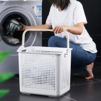 卫生间脏衣篮塑料洗衣篓放衣物脏衣服收纳筐家用神器装衣娄桶篮子