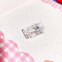 1个裸夹|小红书可爱手账夹子桌面文具夹子零食封口夹照片夹试卷夹收纳夹子