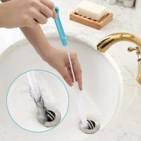 2条装(一般家庭需要)|管道疏通器厨房卫生间地漏下水道毛发清理器清理