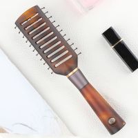 龟背色|家用女大卷发梳排骨梳子卷发梳滚梳造型梳背头梳吹造型