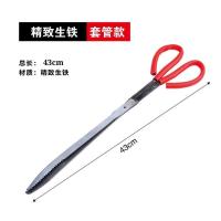 (夹泥鳅黄鳝推荐)升级宽口43cm|黄鳝夹泥鳅鳝鱼钳防滑赶海神器不锈钢夹蛇加长螃蟹夹子垃圾夹工具