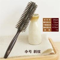 葫芦防滑斜纹小号049|理发店专业耐高温猪鬃毛卷发梳子滚梳梨花头内扣美发专用直发卷发