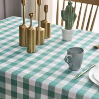 [绿白格]1.8米X1.8米 1包[10张]单张抽取式|一次性桌布塑料加厚台布ins风聚会餐厅家用圆桌正方形印花格子布