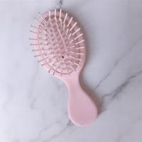 小圆头梳-粉色|迷你气垫梳旅行卷发梳子家用气垫按摩梳家用男女网红造型美发滚梳