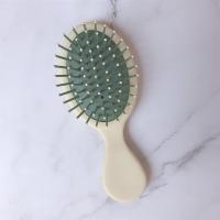 小圆头梳-暖黄色|迷你气垫梳旅行卷发梳子家用气垫按摩梳家用男女网红造型美发滚梳