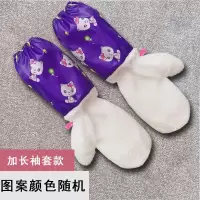 2只装加长款【带袖套】|洗碗神器手套洗碗布不沾油抹布厨房擦桌纯棉不掉毛多功能吸水家务