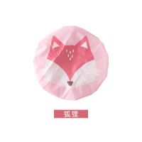 [狐狸]浴帽|韩国ins卡通浴帽家用沐浴帽焗油帽防水洗澡头套防油男女情侣浴帽