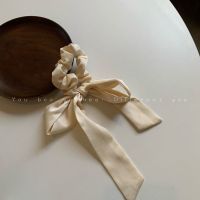 日系发绳#米白发绳 +卡其发绳|日系网红大号发带绑发超仙女森系蝴蝶结发饰头饰发夹发卡发绳发圈