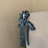 日系发绳#蓝色发绳 +薄荷绿发绳|日系网红大号发带绑发超仙女森系蝴蝶结发饰头饰发夹发卡发绳发圈