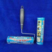 特大号17cm水洗无防尘罩+1个胶桶|宝成胶粘水洗大号滚筒除尘器粘尘滚粘毛器去毛刷衣物刷可撕粘毛纸