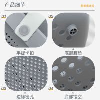 新款浴筐洗澡手提大容量网红沐浴筐塑料大号卫生间洗漱用品收纳篮