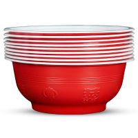 喜字碗50个|一次性碗筷套装加厚红色结婚酒席婚庆环保塑料碗杯碟勺套餐具