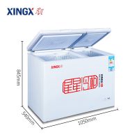 bcd-230he升冰柜冷柜家用商用大容量双温冷藏保鲜冷冻柜|BCD-208JDE顶开门双温