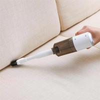 车载吸尘器小型无线手持充电家车干湿两用大功率吸力迷你|象牙白 黄金(6000pa)