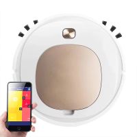 扫地机器人喷雾智能家用全自动五合一吸扫拖app遥控擦地机吸尘器|[APP]控制三合一ES32-土豪金