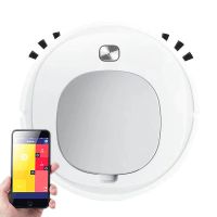 扫地机器人喷雾智能家用全自动五合一吸扫拖app遥控擦地机吸尘器|[APP]控制三合一ES32-银色