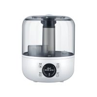 加湿器家用静音卧室孕妇婴儿办公室大容量净化除菌香薰喷雾器|茉绿 4L智能款+过滤器+遥控