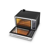 蒸汽烤箱家用大容量台式烘焙多功能智能100道菜发酵箱蒸烤一体机|32L+上下+100道菜单+热风循环 烤箱
