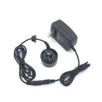 假山喷泉造雾超声波雾化器轮鱼缸盆景配件起雾器加湿器制雾器|塑料无灯头+电源