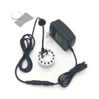 假山喷泉造雾超声波雾化器轮鱼缸盆景配件起雾器加湿器制雾器|一套合金彩灯+一片雾化片(送钥匙)