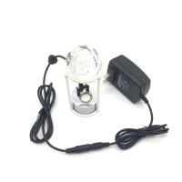 假山喷泉造雾超声波雾化器轮鱼缸盆景配件起雾器加湿器制雾器|一套合金无灯+支架+水晶球