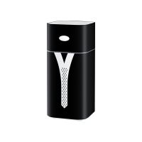 加湿器大雾量家用空气净化落地式车载迷你学生充电卧室婴儿孕妇|(无噪音小Y加湿器)黑色 机器+数据线+棉棒2+3C适配器