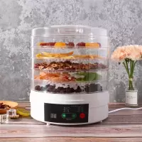 烘干机食品干果机小型家用水果智能断电风干机蔬菜宠物肉干烘干机|电子款5层
