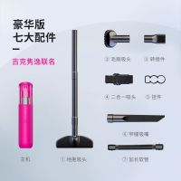 车载吸尘器无线充电汽车小型大吸力吸尘棒家车用手持|玫红色/家庭版[赠两个滤芯]