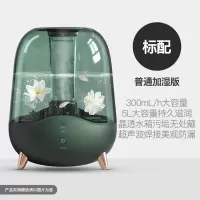 加湿器家用空调房卧室静音孕妇婴儿空气小型香薰净化大雾量|绿色-普通加湿版-标配版