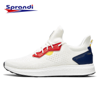 Sprandi斯潘迪运动鞋2020年新品男子跑步鞋透气时尚休闲小白鞋S1938911