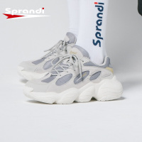 Sprandi斯潘迪运动鞋2020年新品女子保暖皮革棉鞋休闲鞋复古老爹鞋S2018845