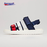 Sprandi斯潘迪运动凉鞋男厚底魔术贴2020夏季新款男士沙滩鞋S1028503