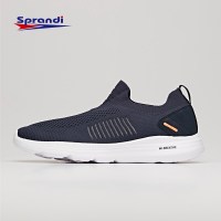 Sprandi斯潘迪运动鞋男鞋2020夏季新款飞织网面懒人一脚蹬休闲鞋S1027908R