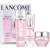 LANCOME兰蔻水分缘套装套盒水份缘三件套装 啫哩200ml+精华30ml+凝霜50ml 保湿补水护肤礼盒