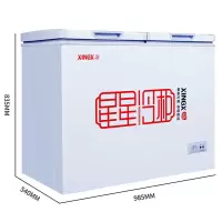 /bcd-203ejd家用商用双温冰柜 顶开门大容量 冷柜卧柜B1|203EJD顶开门双温