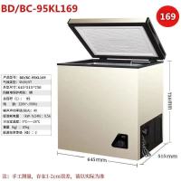 家用小型迷你厨房冷藏保鲜柜大容量商用冷冻冷藏双门双温冰柜特价G4|169单门金色