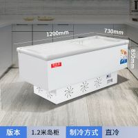 新款保鲜冰柜商用大冰柜岛柜速冻冷柜雪糕饮料海鲜展示柜大容量X1|1.2米铜管升级版