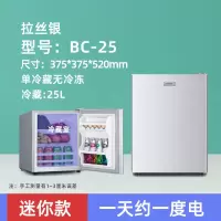 冰箱家用小型二人特价两门宿舍小冰箱单人迷你租房电冰箱双门G6|银色25L单冷藏/保修五年