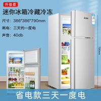 单门双门三门小冰箱小型家用冷藏冷冻宿舍迷你小冰箱节能特价G7|43P128星光银双门[联保]升级款