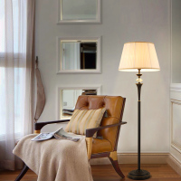 落地灯客厅立式台灯北欧美式温馨卧室装饰创意时尚床头灯
