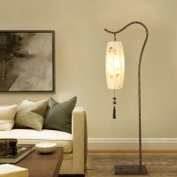 中式落地灯禅意立式台灯客厅复古中国风古典现代简约仿古灯荷花03