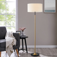 北欧美式简约落地灯客厅沙发边茶几书房卧室床头创意立式台灯