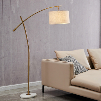 北欧客厅沙发创意个性钓鱼灯落地灯 ins卧室网红落地台灯
