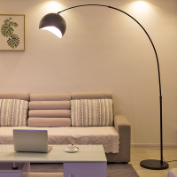 北欧创意客厅钓鱼灯落地灯沙发卧室书房遥控立式台灯