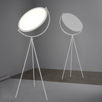 设计师ins风落地灯极简北欧书房卧室沙发客厅网红立式美睫灯