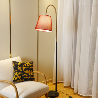 落地灯ins风床头卧室北欧钢琴灯立式台灯客厅落地式沙发灯